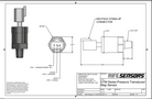 RIFE 1600 PSI DTM Series Pressure Sensor Transducer 1/8" NPT-RIFE-Motion Raceworks
