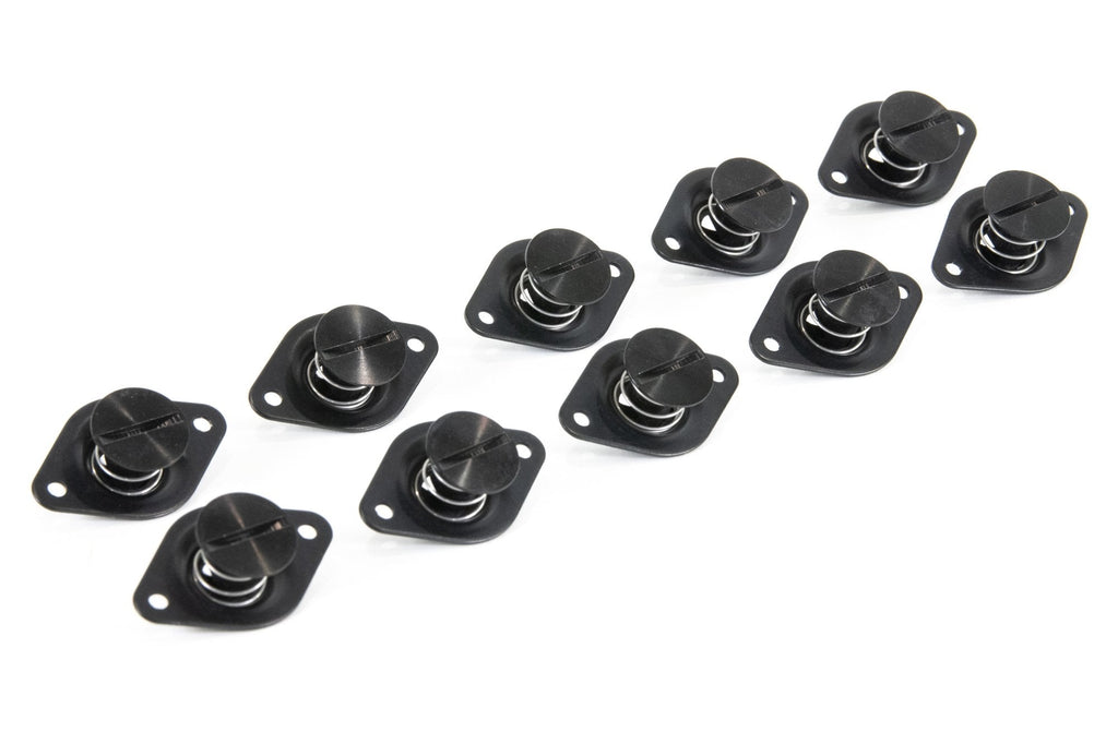 1994-98 SN95 Ford Mustang Dzus Rails (44.25") Black Anodized 30-10008-Motion Raceworks-Motion Raceworks